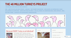 Desktop Screenshot of 46millionturkeys.com